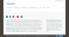 Desktop Screenshot of guidaslovenia.com
